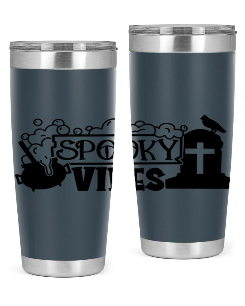spooky vibes 20#- halloween- Tumbler