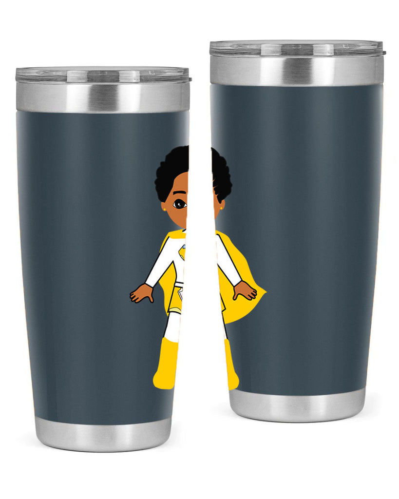 super kid 10#- black men - boys- tumbler