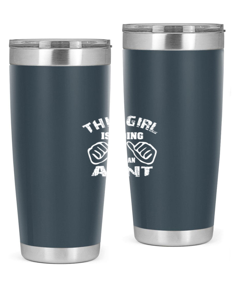 this girl is going to be an auntk Style 66#- aunt- Tumbler