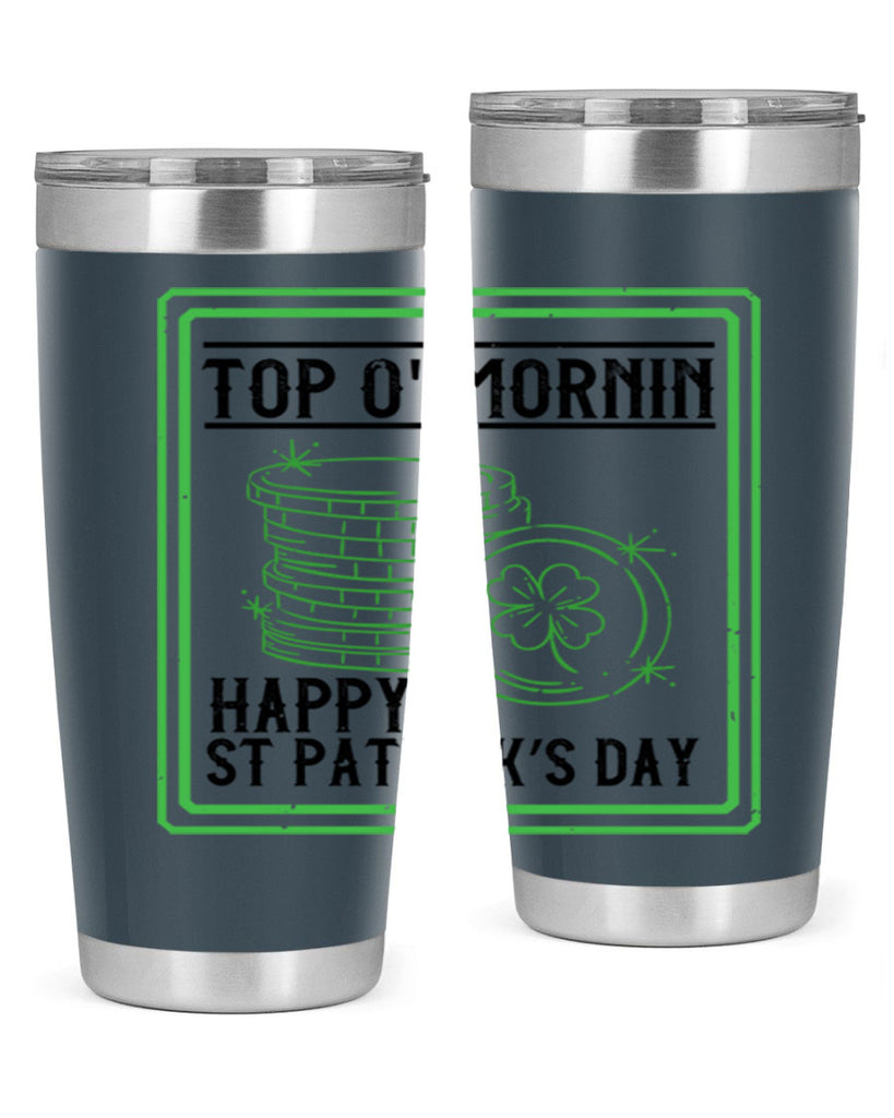 top o mornin happy st patrick’s day Style 8#- St Patricks Day- Tumbler