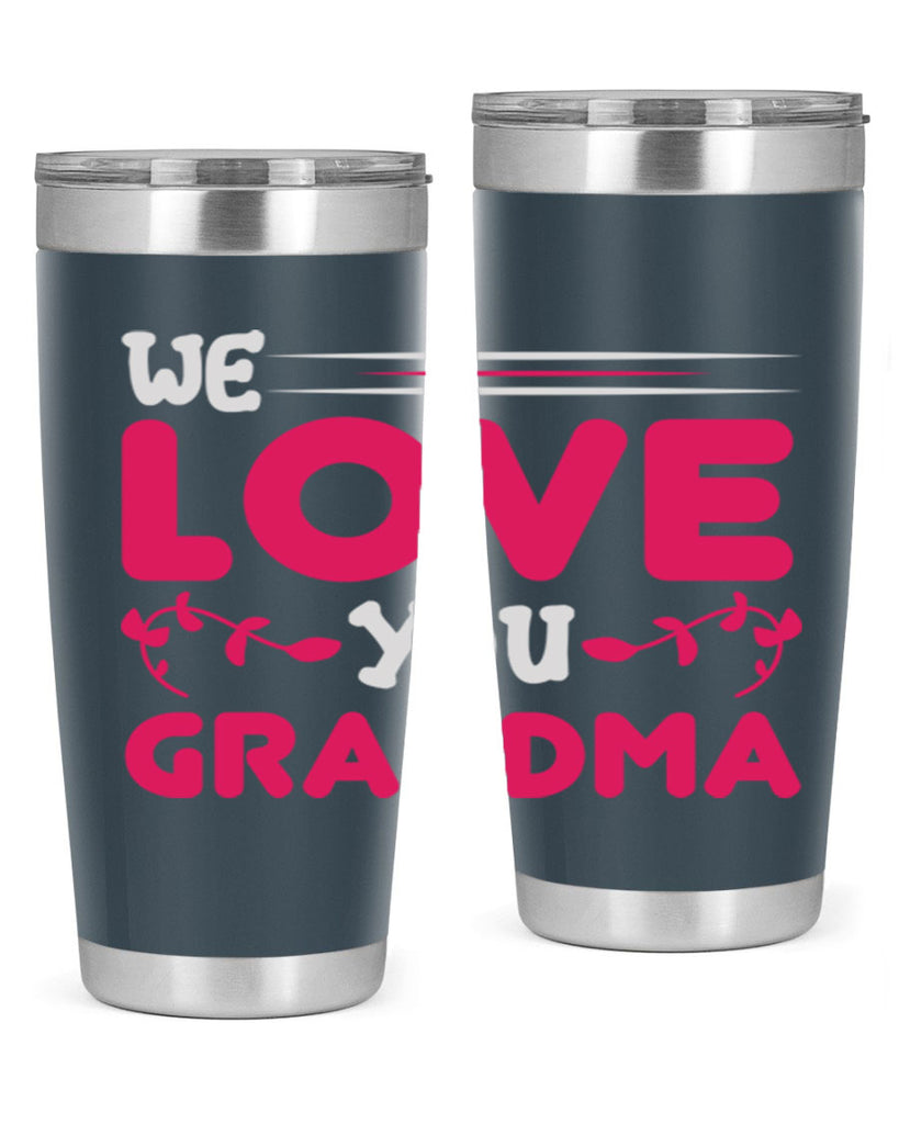 we love you grandma 27#- mom- Tumbler