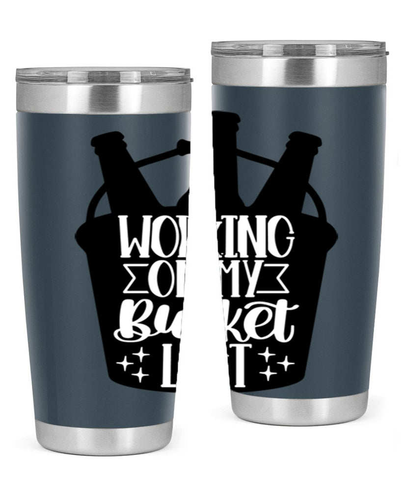 working on my bucket list 14#- beer- Tumbler