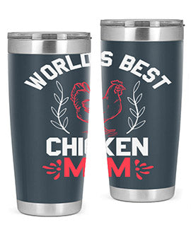 world’s best chicken mom Style 1#- chicken- Tumbler