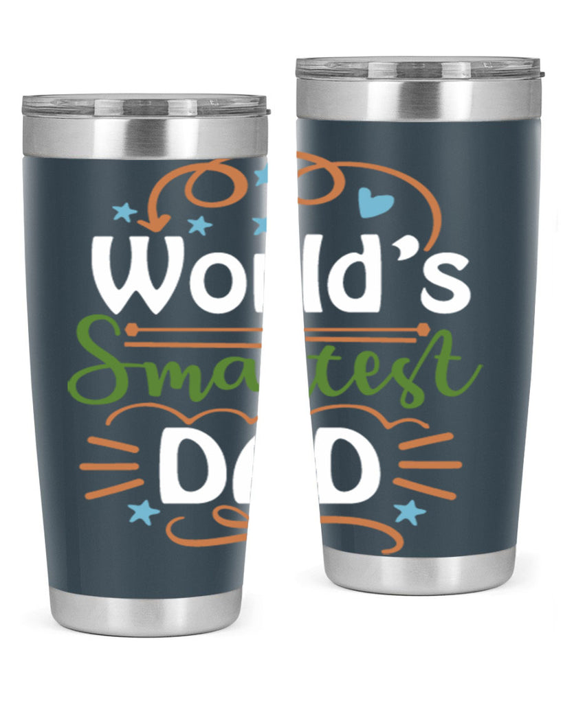 world’s smartest dad 2#- fathers day- Tumbler