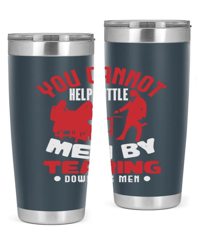 you cannot help little men Style 72#- Fourt Of July- Tumbler