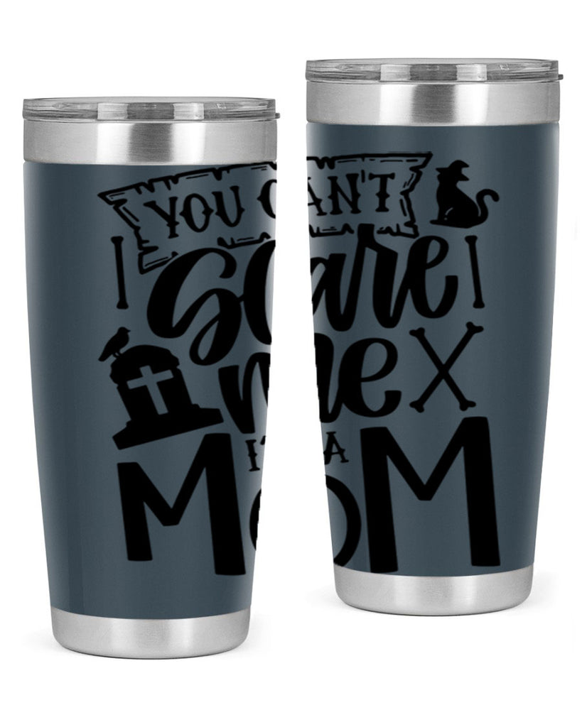 you cant scare me im a mom 1#- halloween- Tumbler