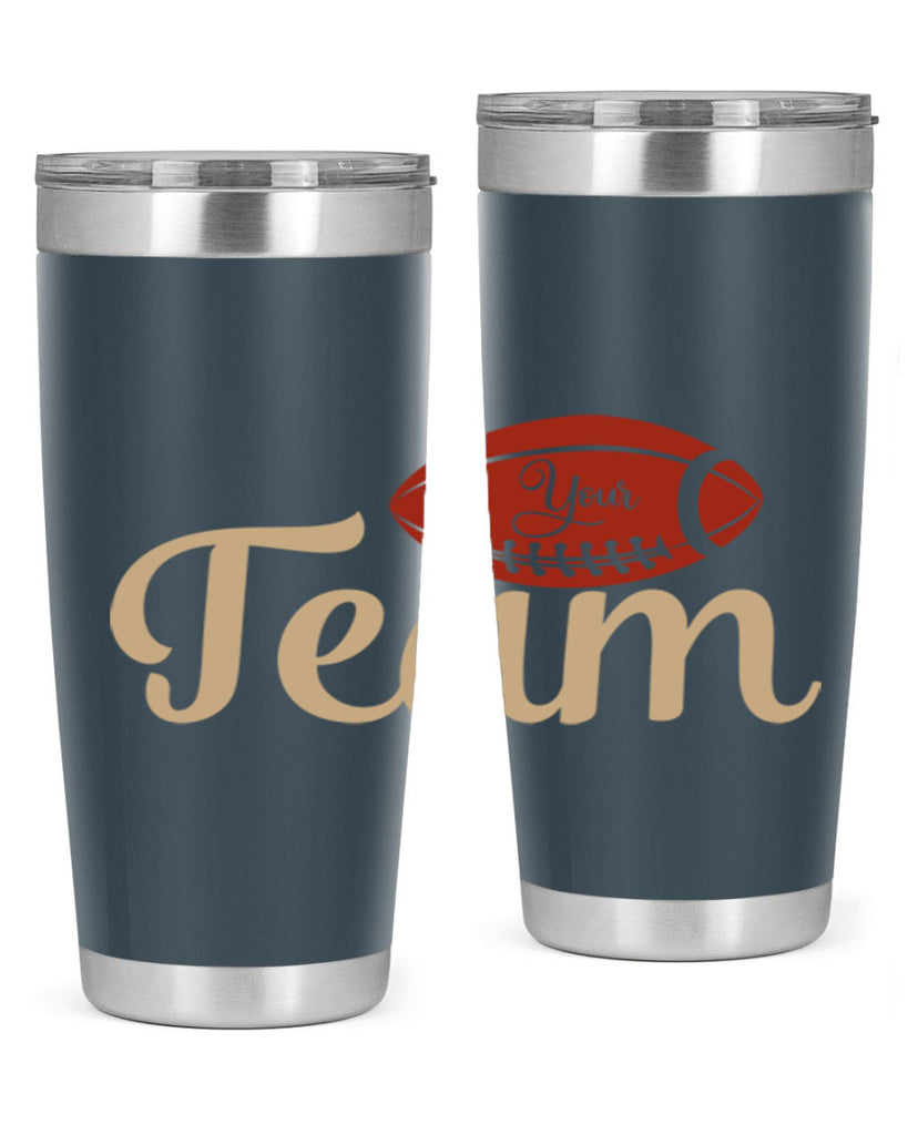 your team 2271#- softball- Tumbler