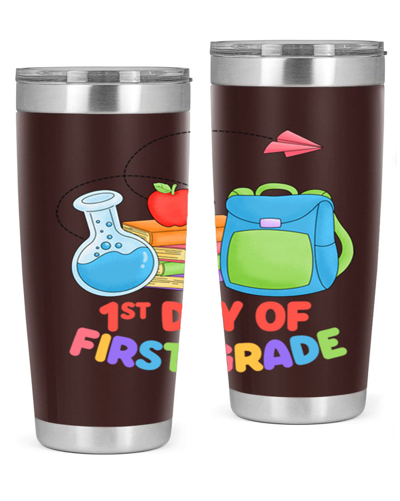 1st day of 1st Grade 27#- 1st grade- Tumbler