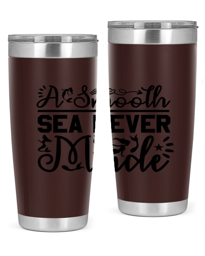 A Smooth Sea Never Made 11#- mermaid- Tumbler