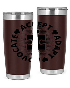 Accept Style 41#- autism- Tumbler