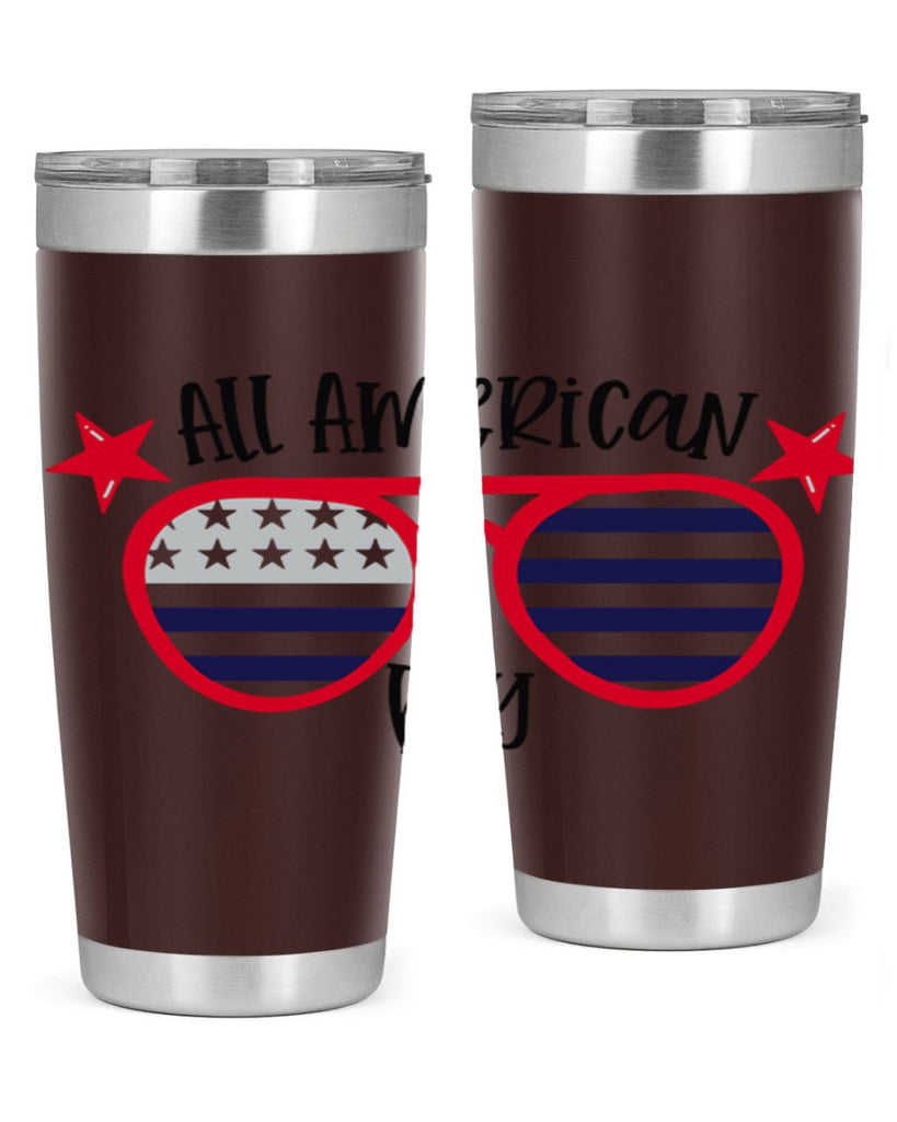 All American Boy Style 141#- Fourt Of July- Tumbler