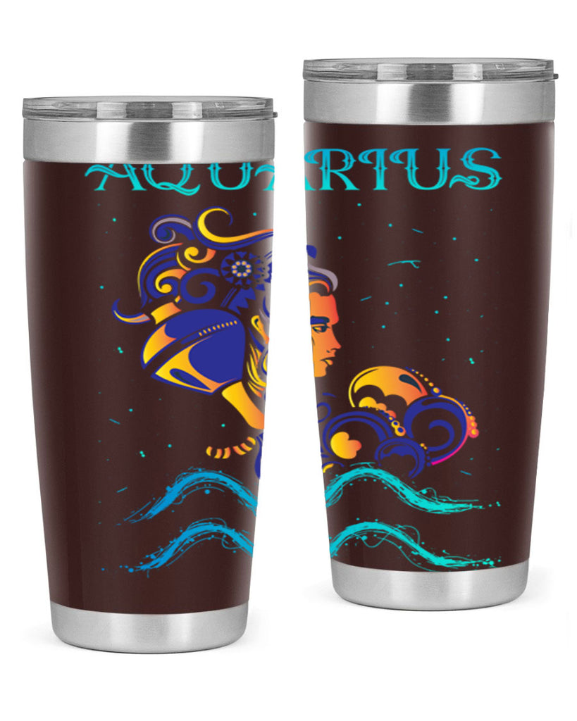 AquariusZodiac 76#- zodiac- Tumbler