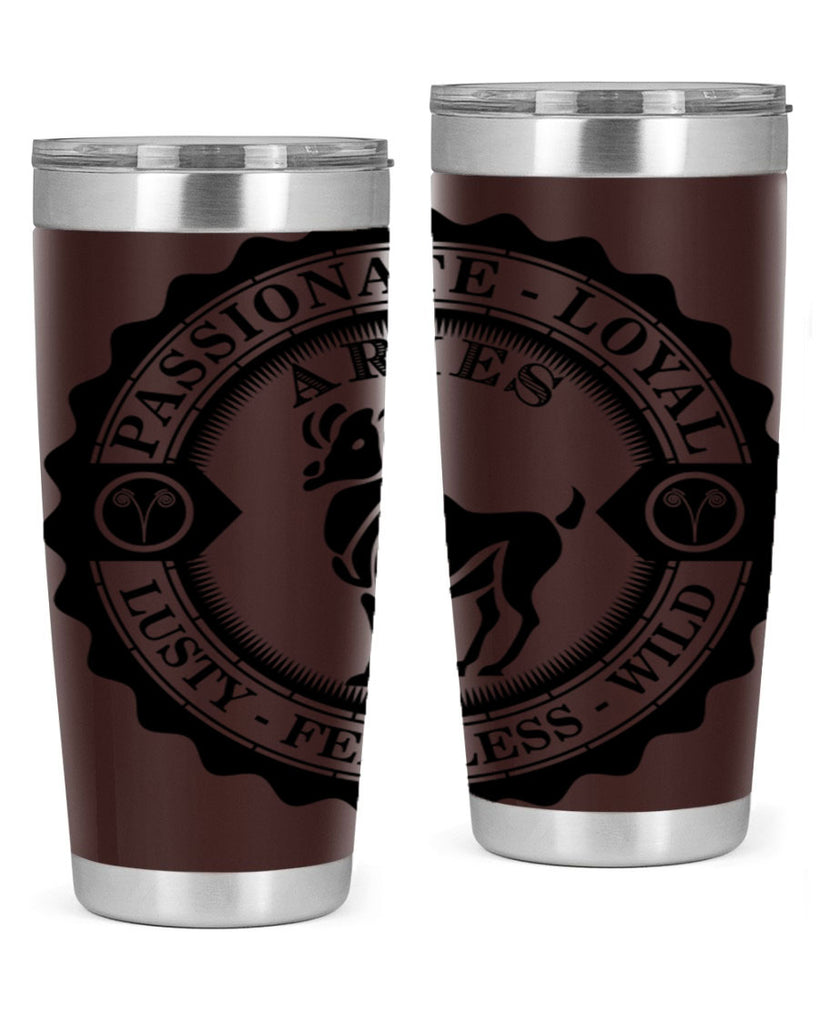 Aries 3#- zodiac- Tumbler