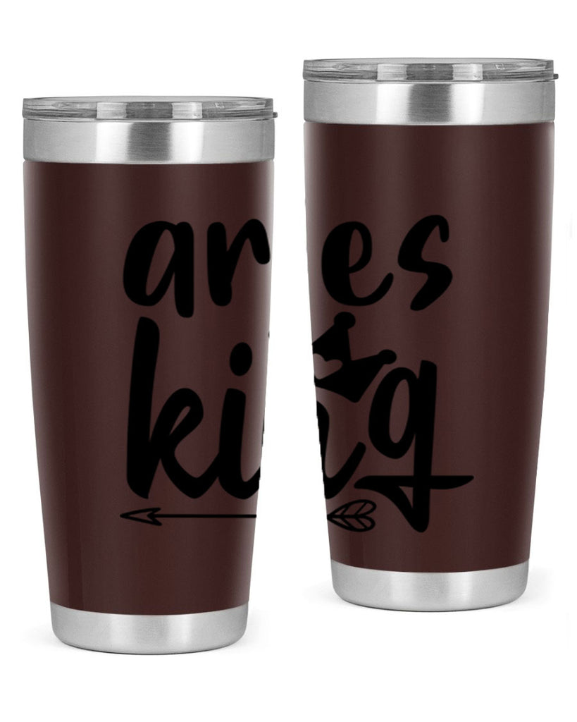 Aries king 108#- zodiac- Tumbler