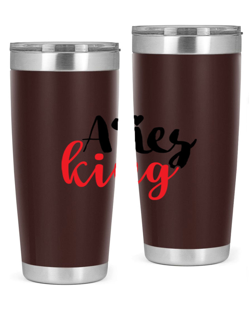 Aries king 96#- zodiac- Tumbler