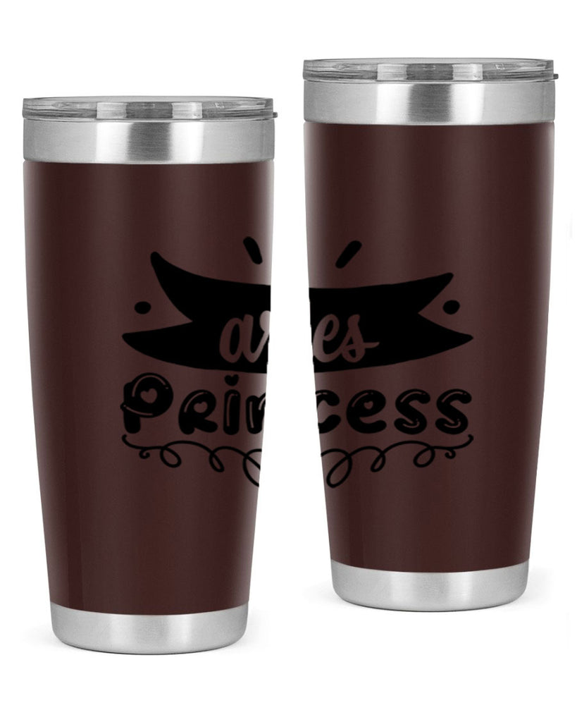 Aries princess 116#- zodiac- Tumbler