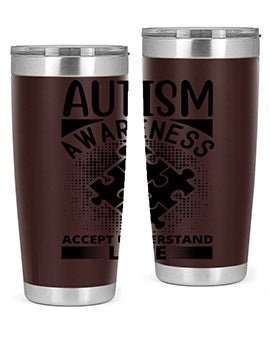 Autism awareness Style 43#- autism- Tumbler