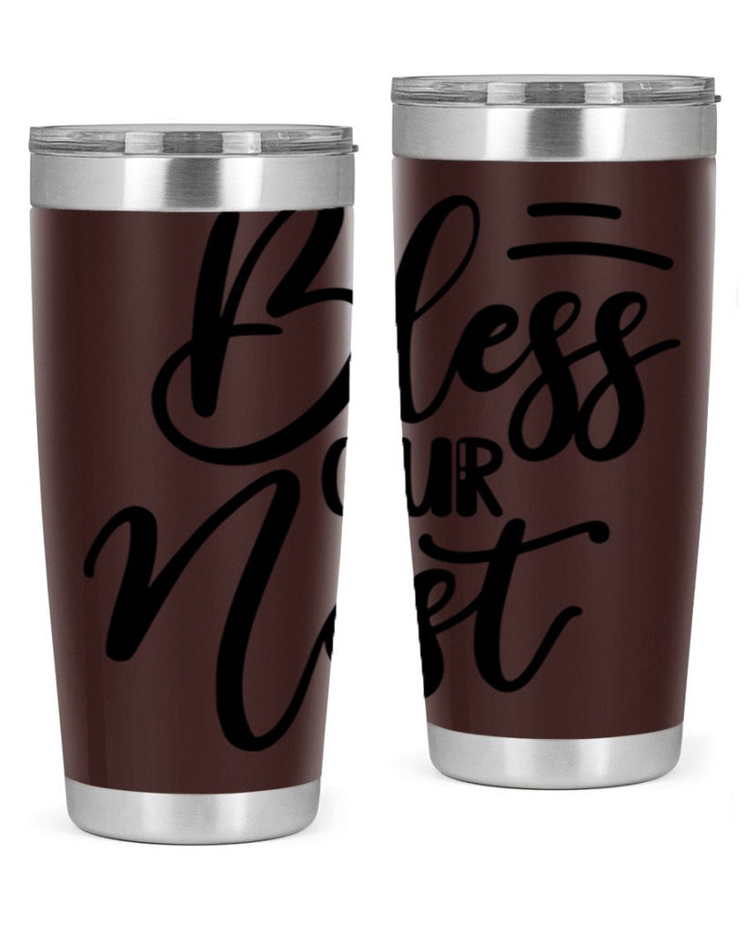 BLESS OUR NEST  69#- spring- Tumbler