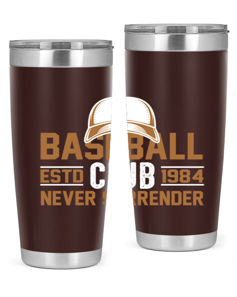 Base 1447#- baseball- Tumbler