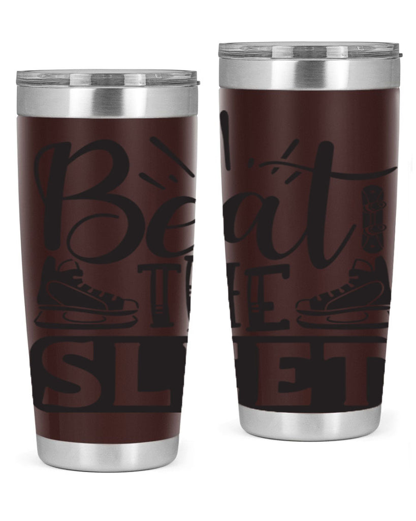 Beat the sleet 24#- winter- Tumbler