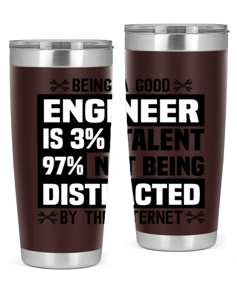 Being a good Style 20#- engineer- tumbler
