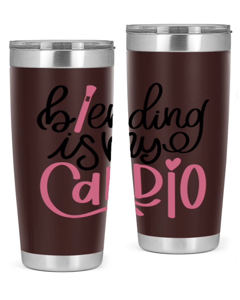 Blending is my Cardio Style 130#- make up- Tumbler