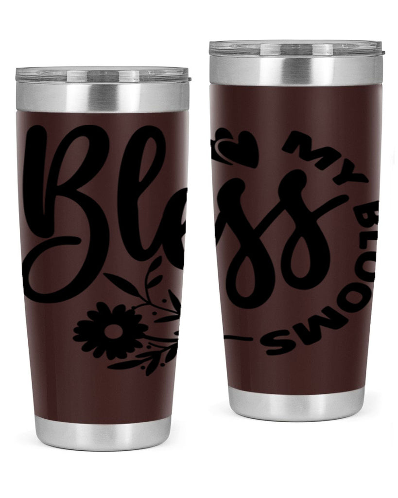 Bless My Blooms47#- spring- Tumbler