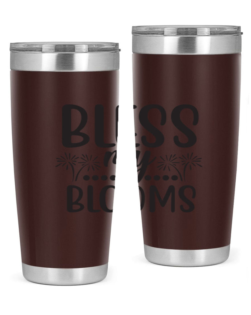 Bless my blooms 39#- spring- Tumbler