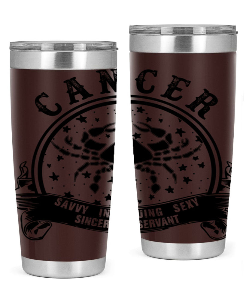 Cancer 13#- zodiac- Tumbler