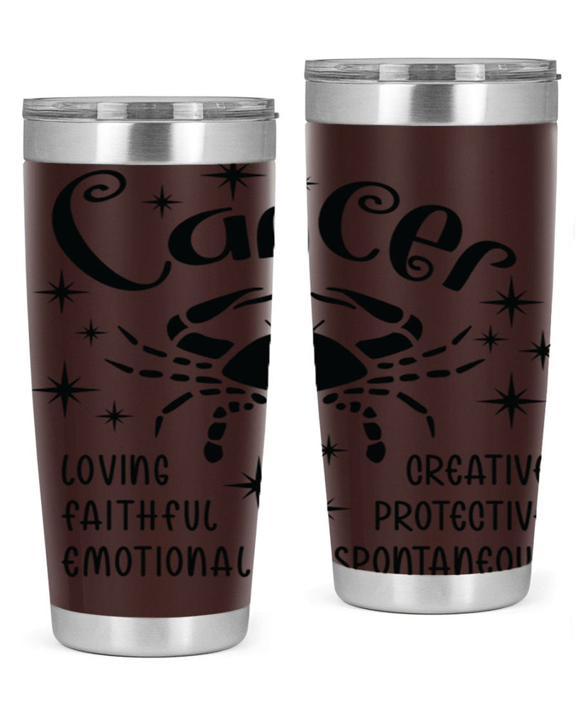 Cancer 144#- zodiac- Tumbler
