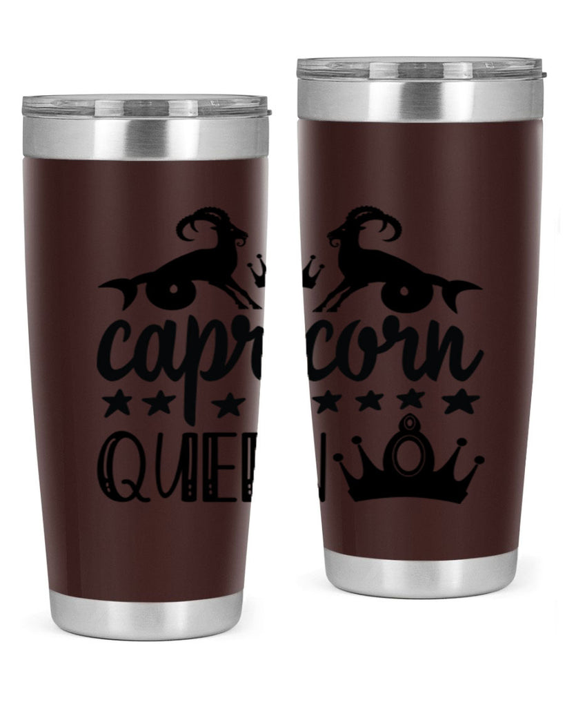 Capricorn queen 195#- zodiac- Tumbler