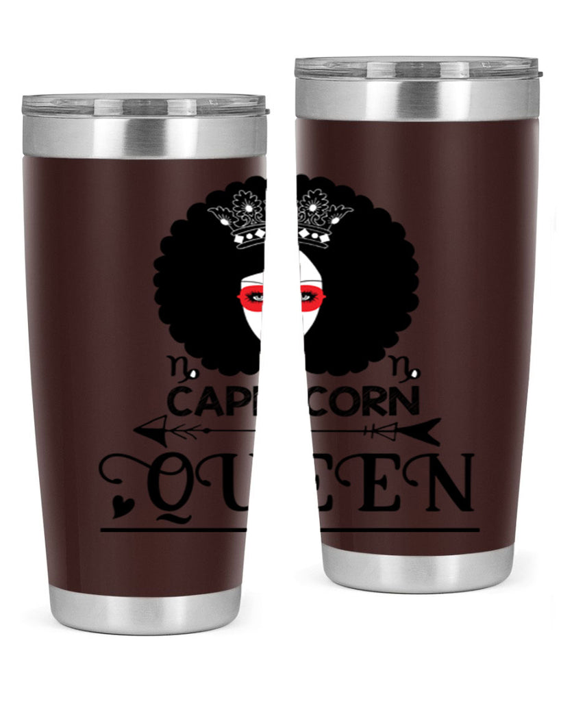 Capricorn queen 197#- zodiac- Tumbler