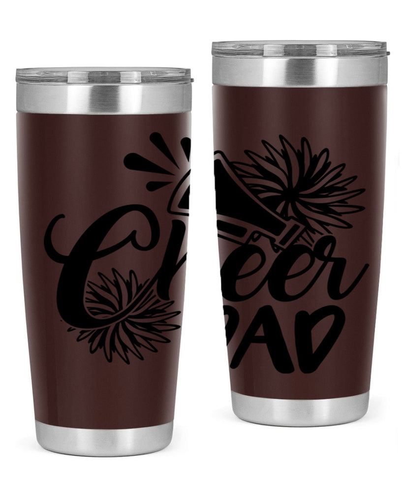Cheer dad 1391#- cheer- Tumbler