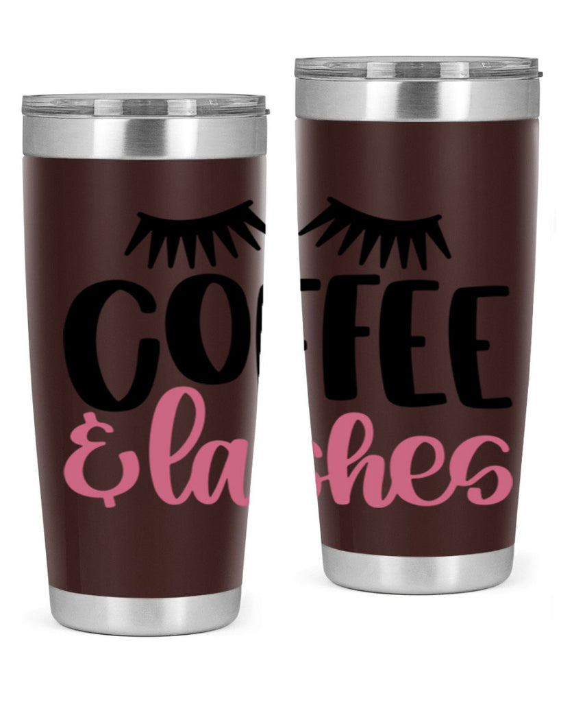 Coffee Lashes Style 110#- make up- Tumbler