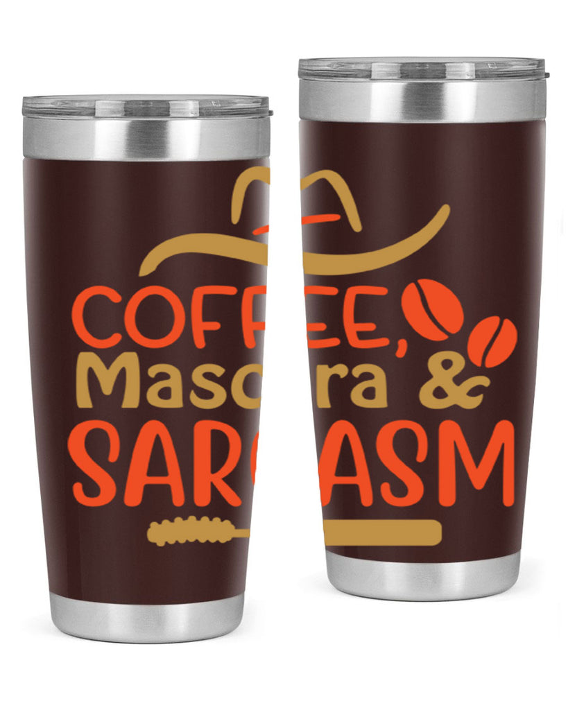 Coffee Mascara Sarcasm 21#- fashion- Cotton Tank