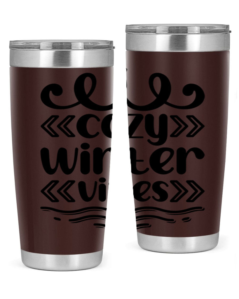 Cozy Winter Vibes 80#- winter- Tumbler