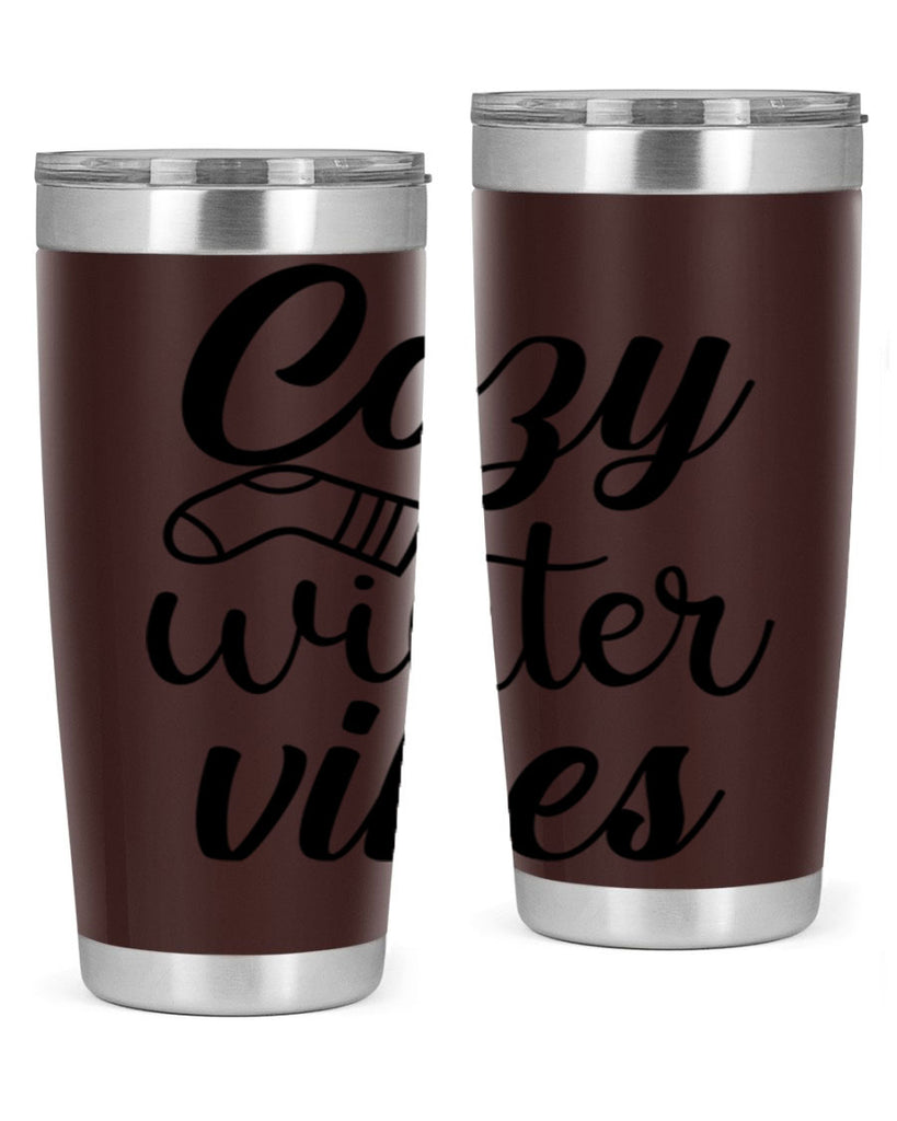 Cozy Winter Vibes 82#- winter- Tumbler