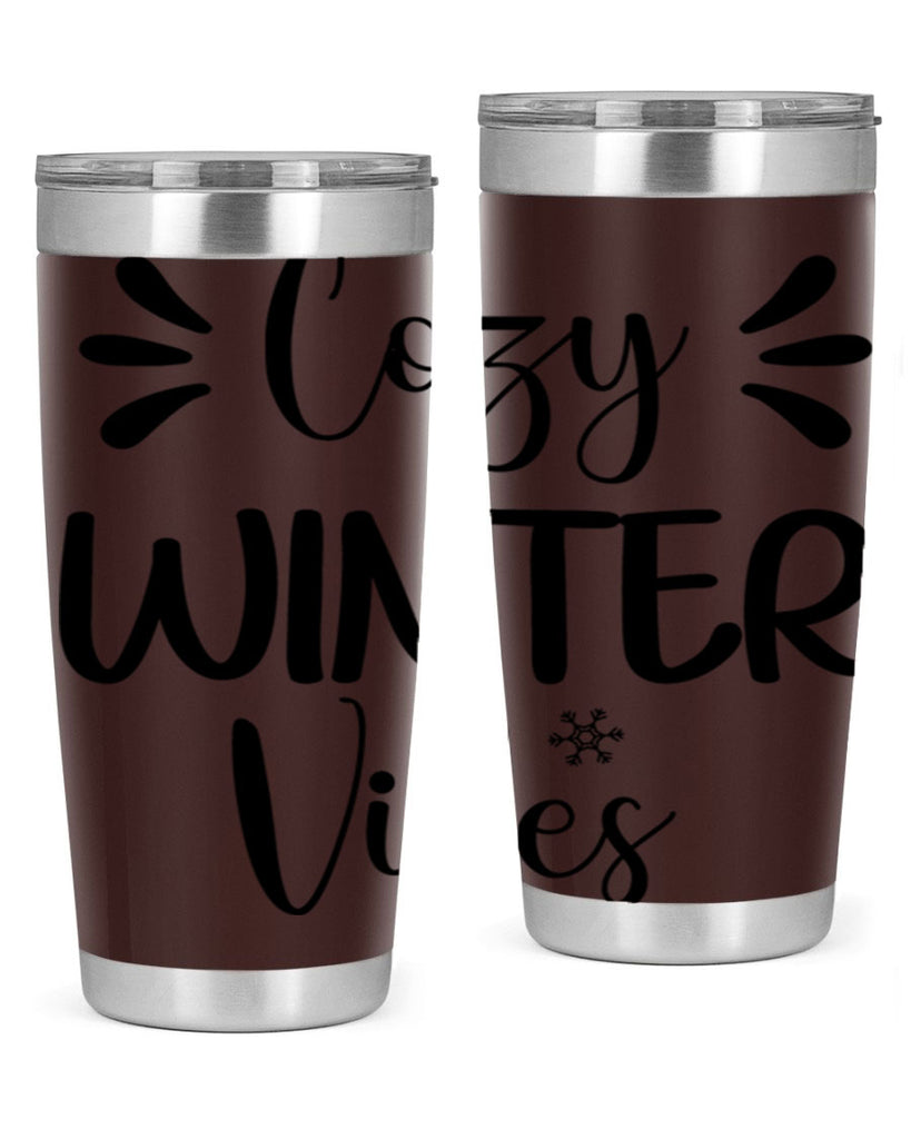Cozy Winter Vibes76#- winter- Tumbler