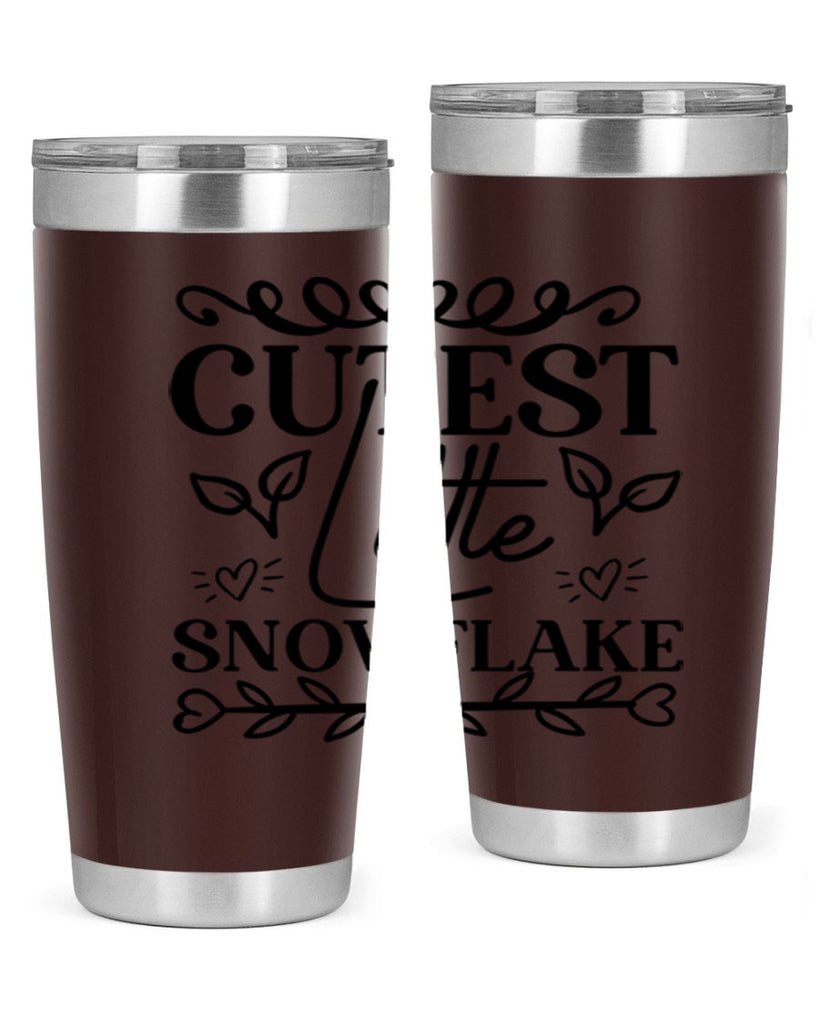 Cutest Little Snowflake 88#- winter- Tumbler