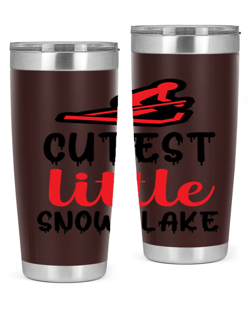 Cutest little snowflake 87#- winter- Tumbler