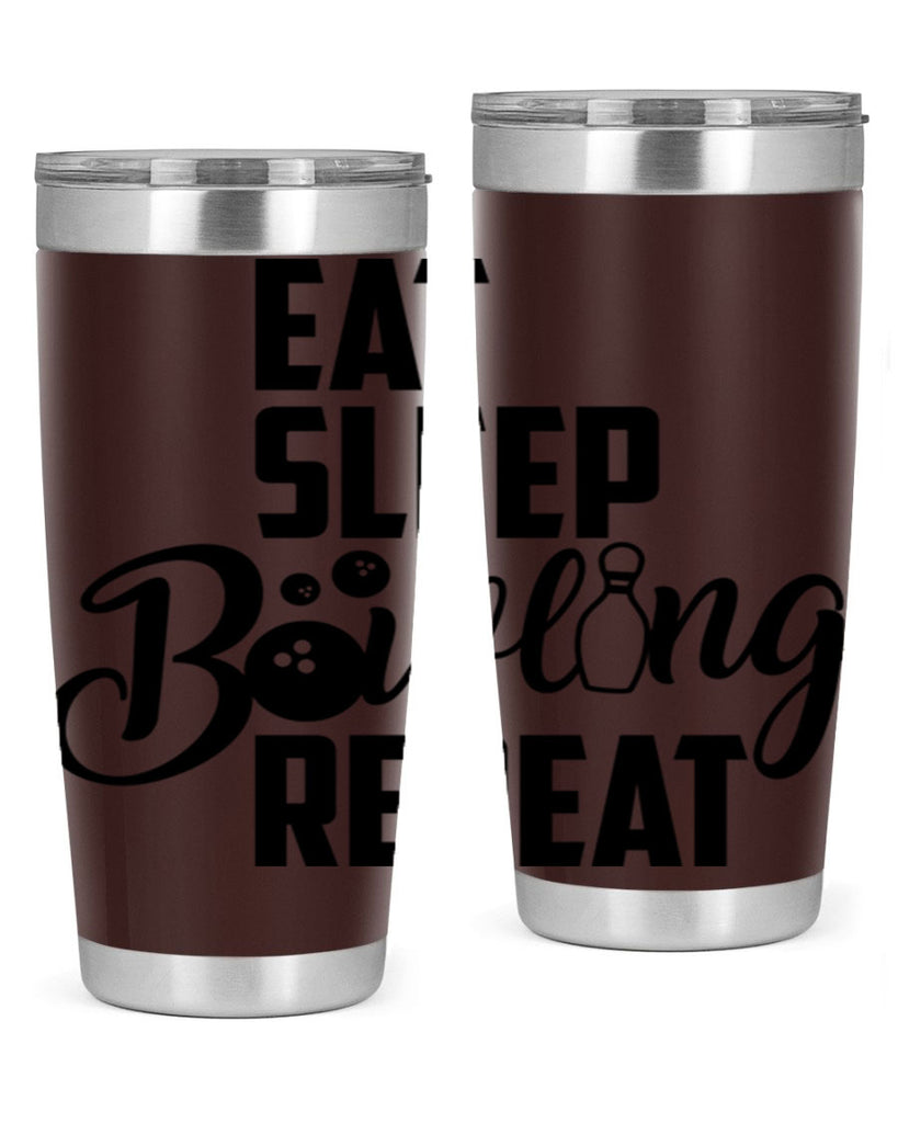 Eat Sleep Bowling Repeat 1322#- bowlig- Tumbler