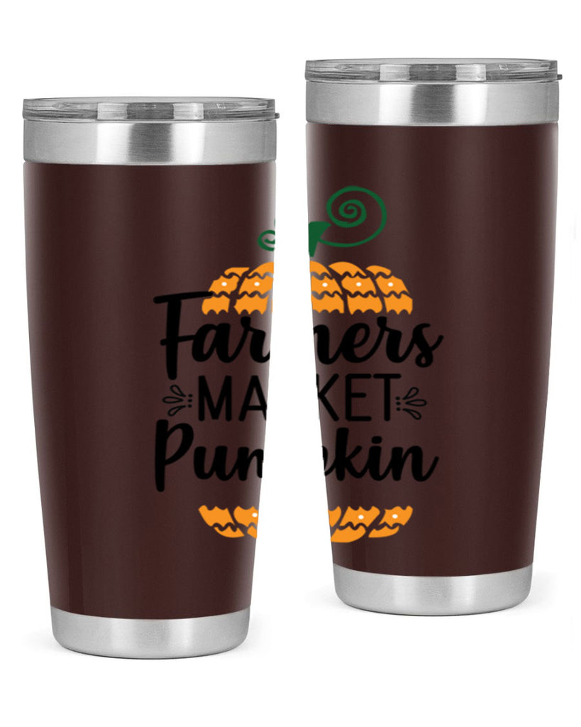 Farmersmarketpumpkin 179#- fall- Tumbler
