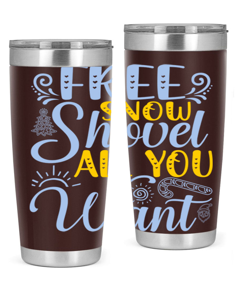 Free snow shovel all you want107#- winter- Tumbler