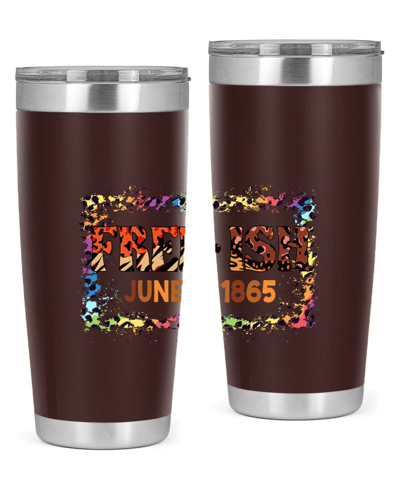 FreeIsh June 1865 Junteenth Png 32#- Juneteenth- tumbler