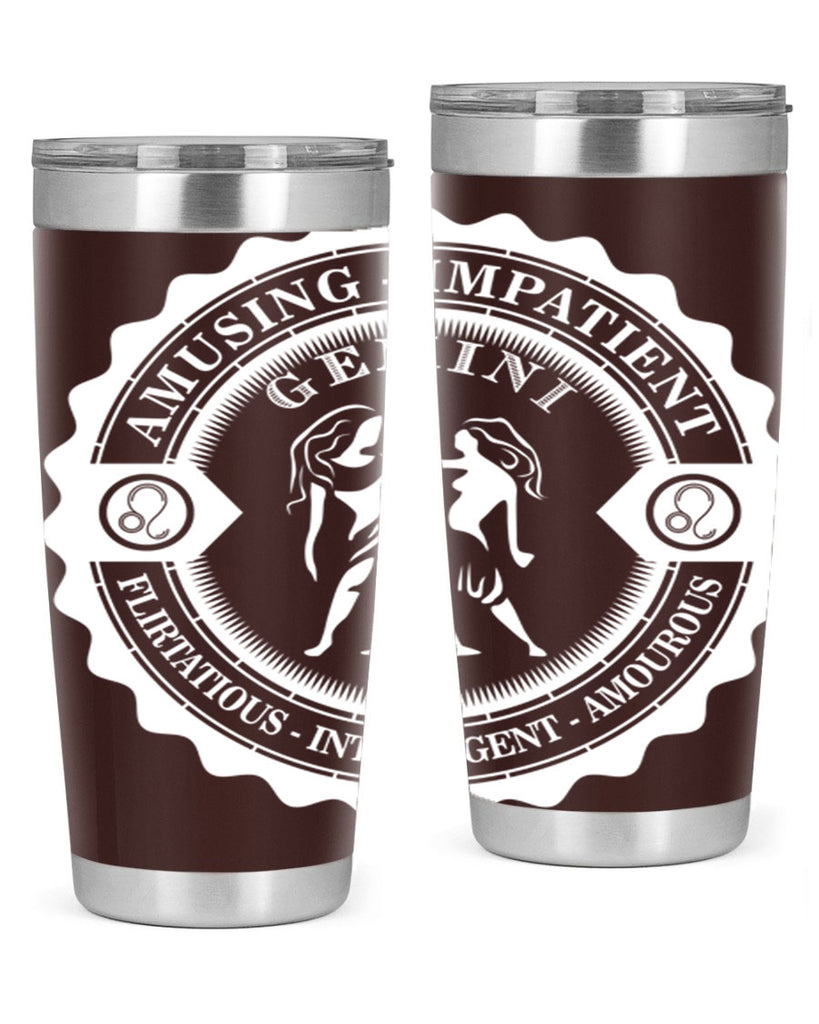 Gemini 12#- zodiac- Tumbler