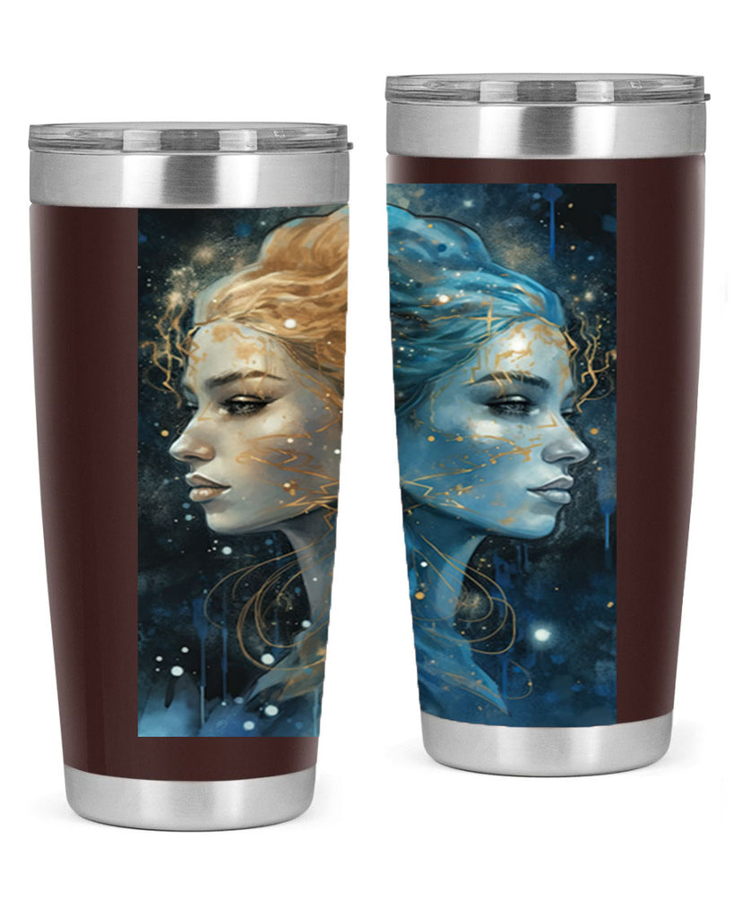 Gemini 56#- zodiac- Tumbler