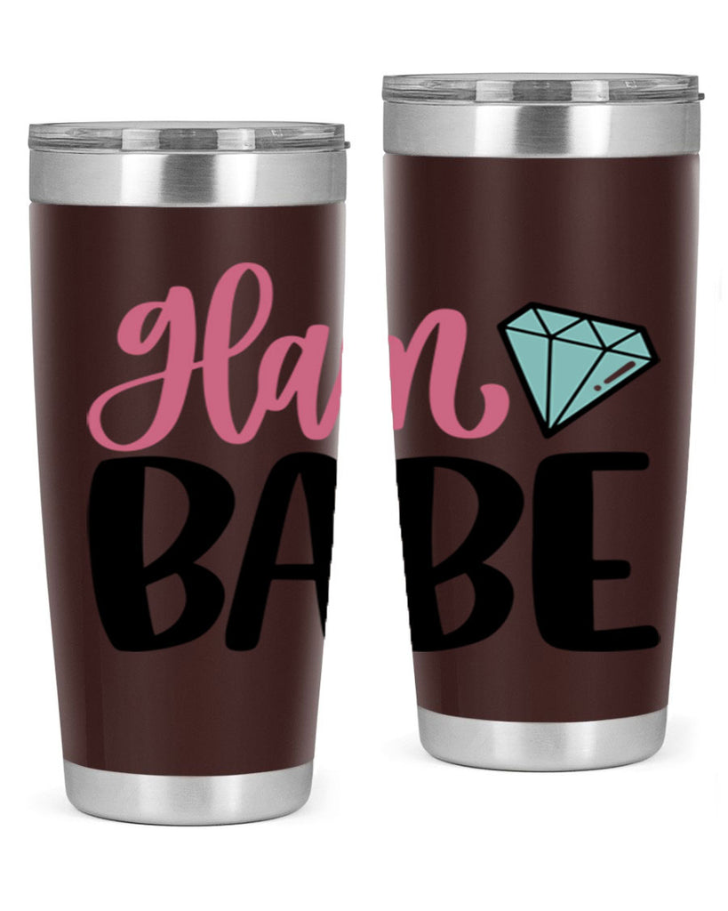 Glam Babe Style 98#- make up- Tumbler