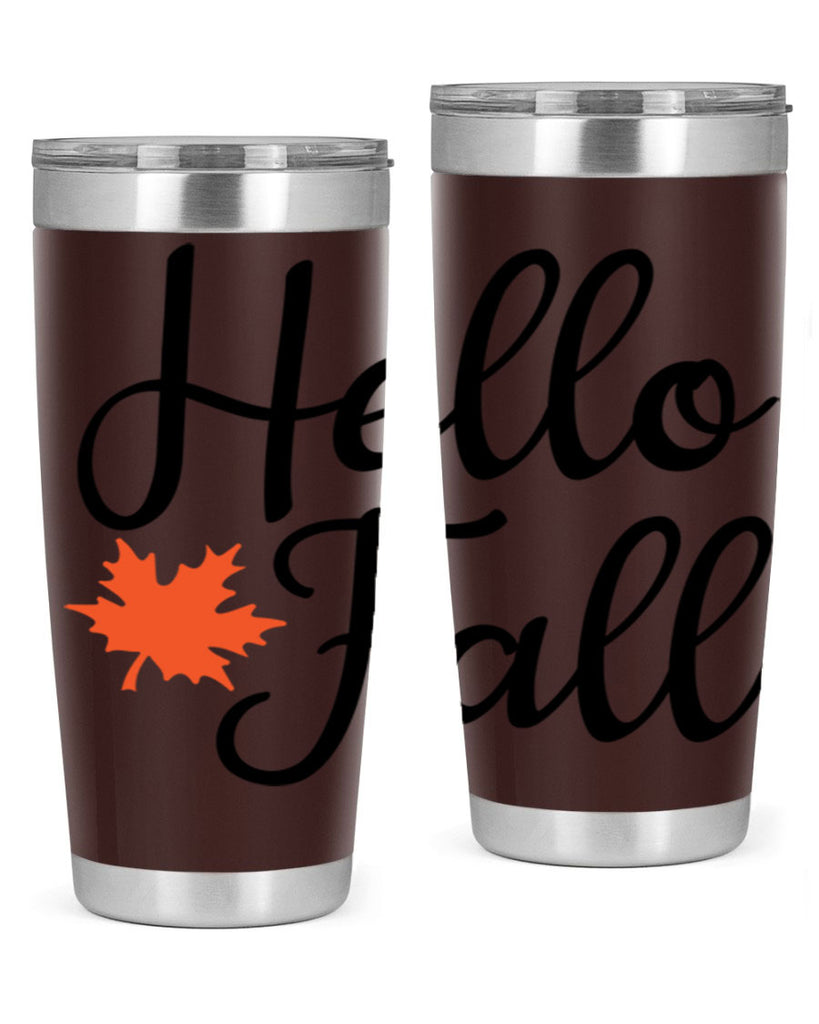 Hello Fall 274#- fall- Tumbler