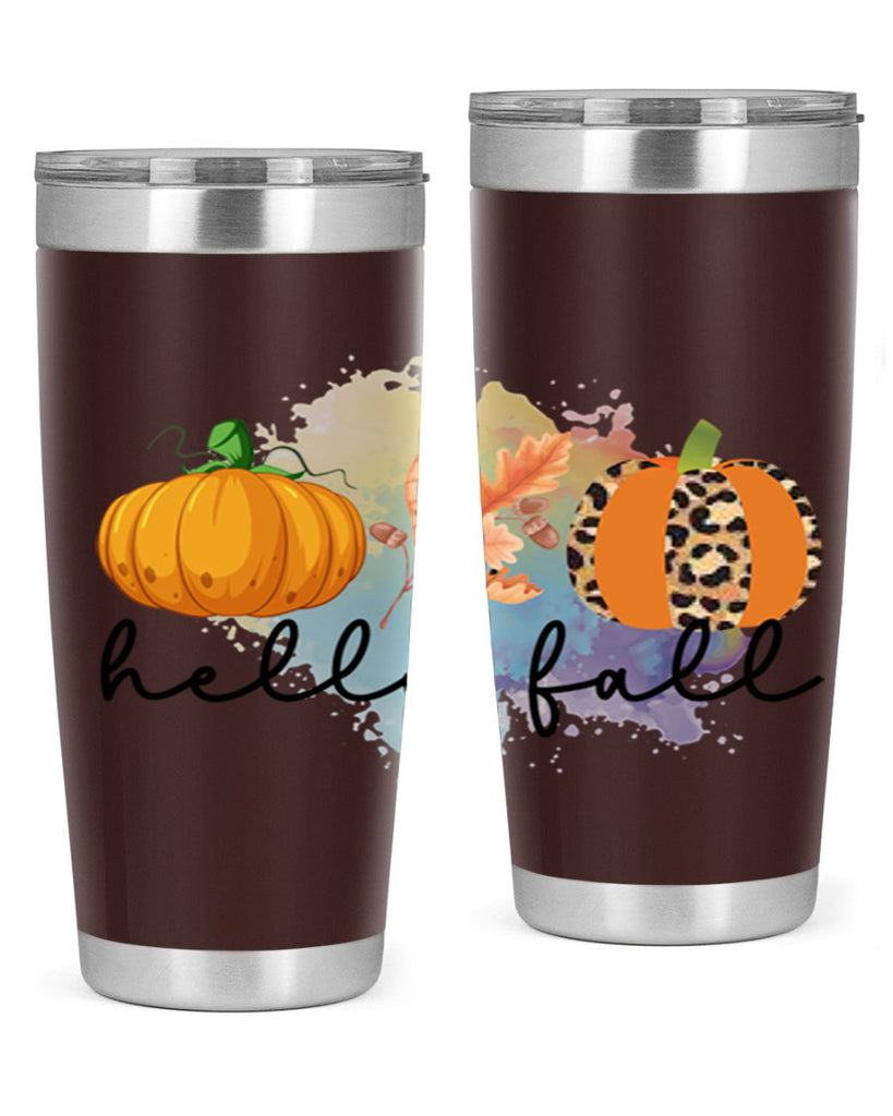 Hello Fall 277#- fall- Tumbler