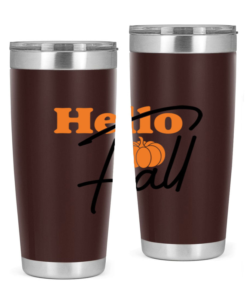 Hello Fall 279#- fall- Tumbler